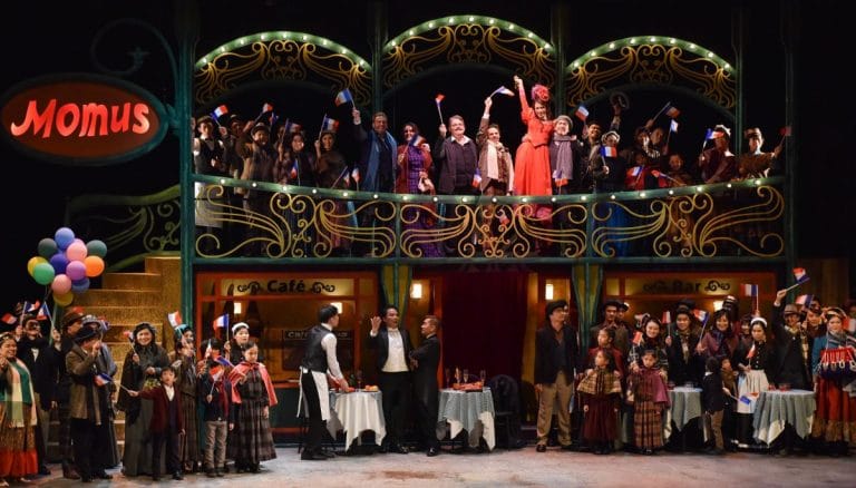 “La Bohème” in pictures, Hong Kong, December 2017