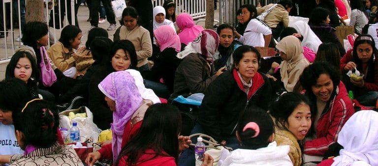 “At a Moment’s Notice: Indonesian Maids Write on Their Lives Abroad”, edited by Jafar Suryomenggolo