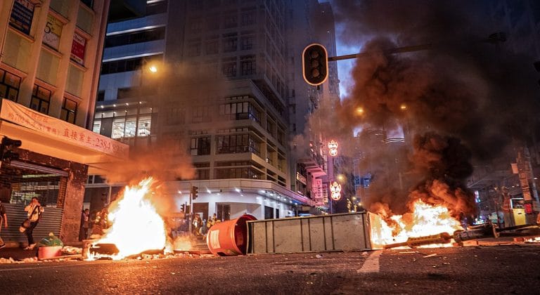 “City on Fire: the fight for Hong Kong” by Antony Dapiran