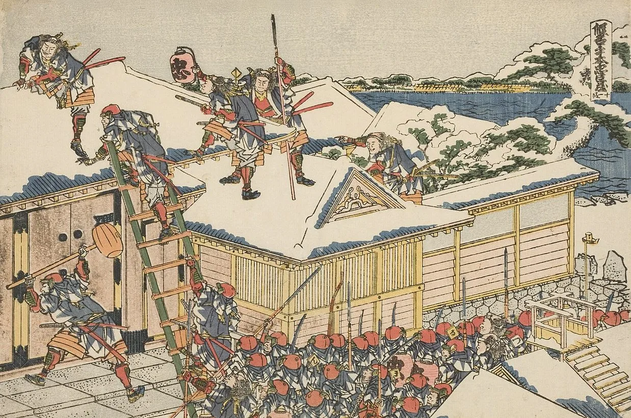 RUKURUKU 絵画7点 Forty-Seven Samurai: A Tale of Vengeance and Death in Haiku and