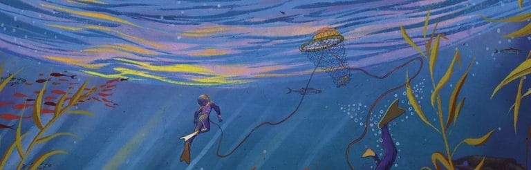 “The Ocean Calls: A Haenyeo Mermaid Story” by Tina Cho