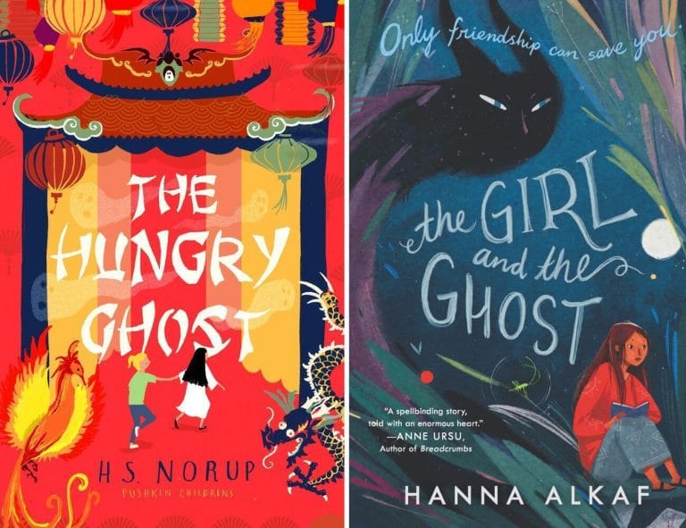 “The Hungry Ghost” by HS Norup and “The Girl and the Ghost” by Hanna Alkaf