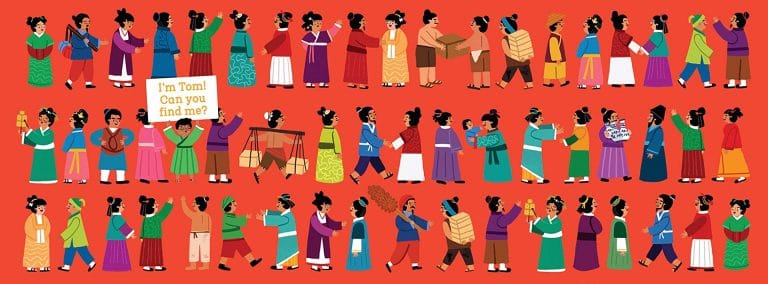 “Find Tom in Time: Ming Dynasty China” by Fatti Burke