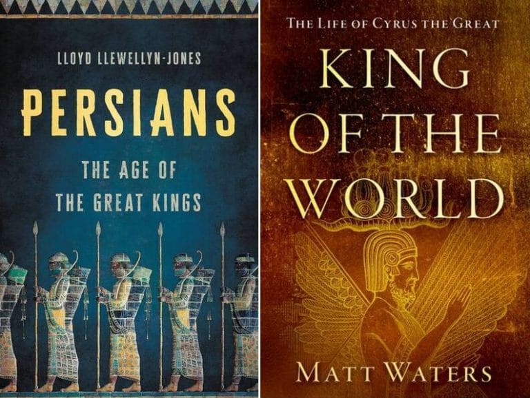 “Persians” by Lloyd Lewellyn-Jones and “King of the World” by Matt Waters
