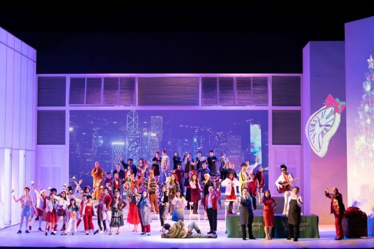 A local resetting of “La bohème” from Opera Hong Kong