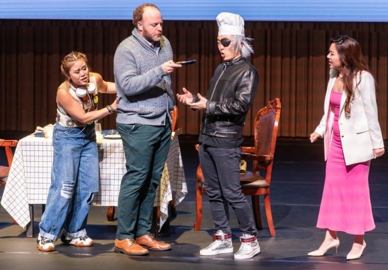 Bizet’s “Dr Miracle” and Donizetti’s “Rita” comic opera double bill: a gallery