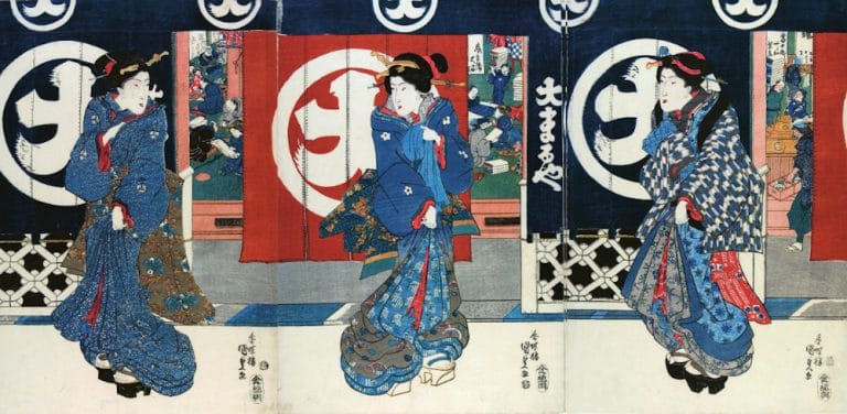 “Fashion and the Floating World: Japanese ukiyo-e Prints” by Anna Jackson and Masami Yamada