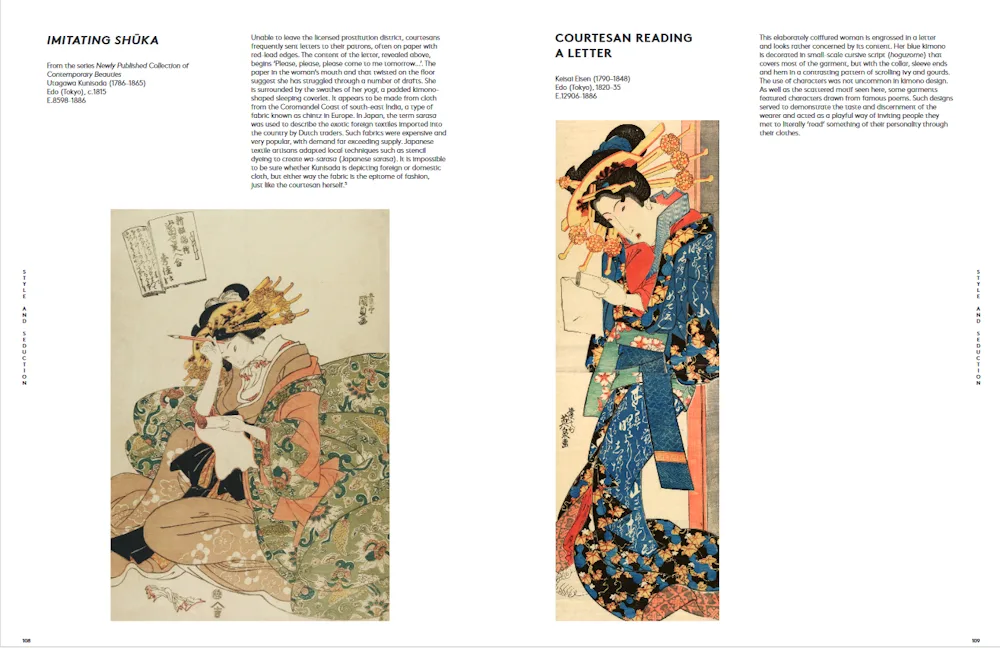 Fashion and the Floating World: Japanese ukiyo-e Prints