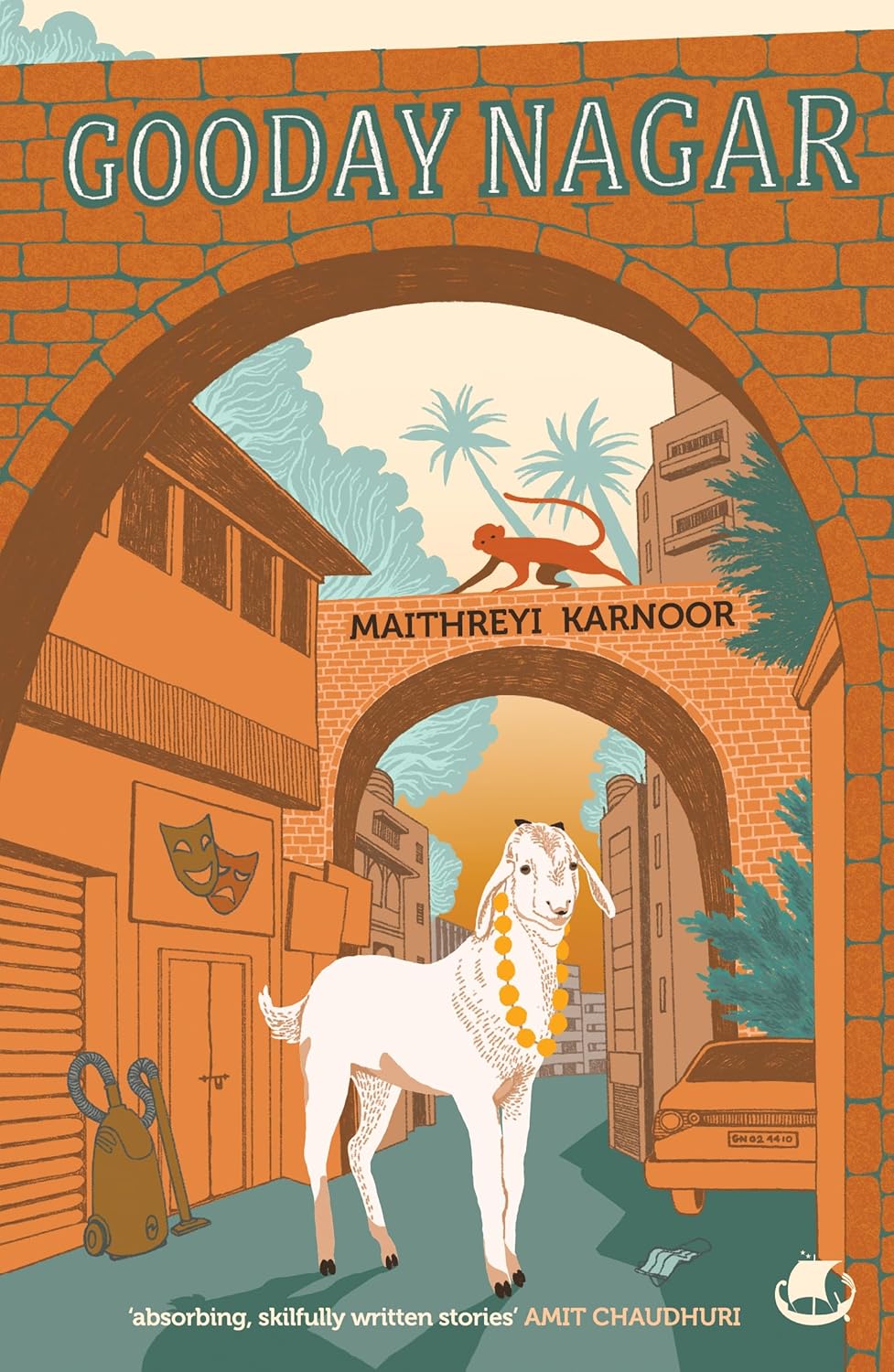 The book cover of Gooday Nagar by Maithreyi Karnoor