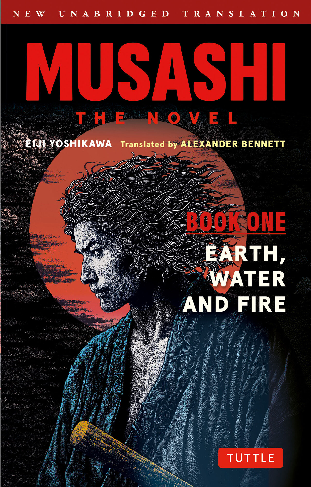 This is the book cover of Musashi