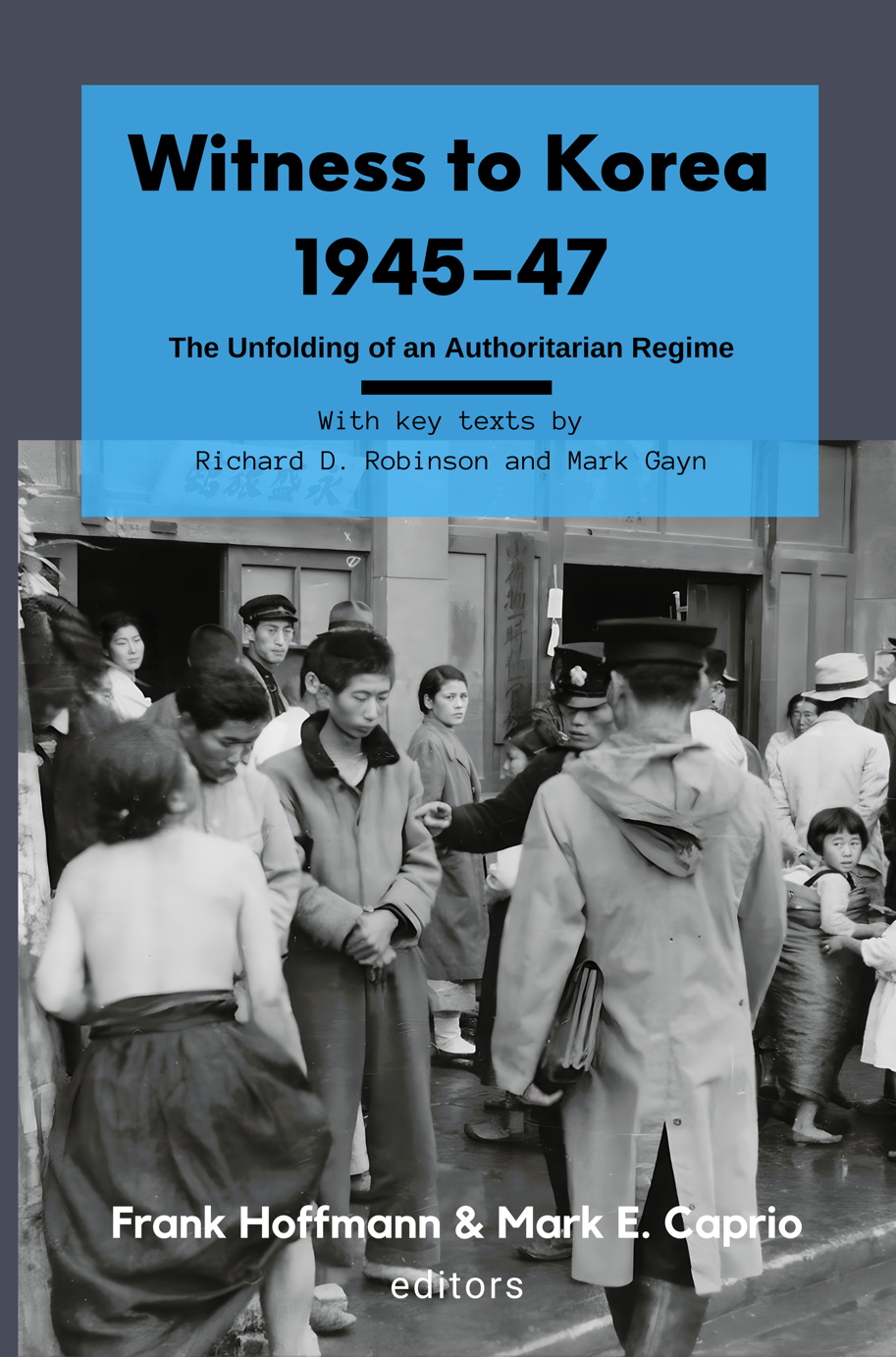 The book cover of Witness Korea 1945-47