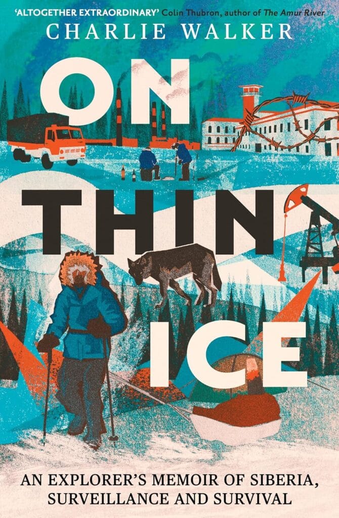 The book cover of On Thin Ice by Charlie Walker