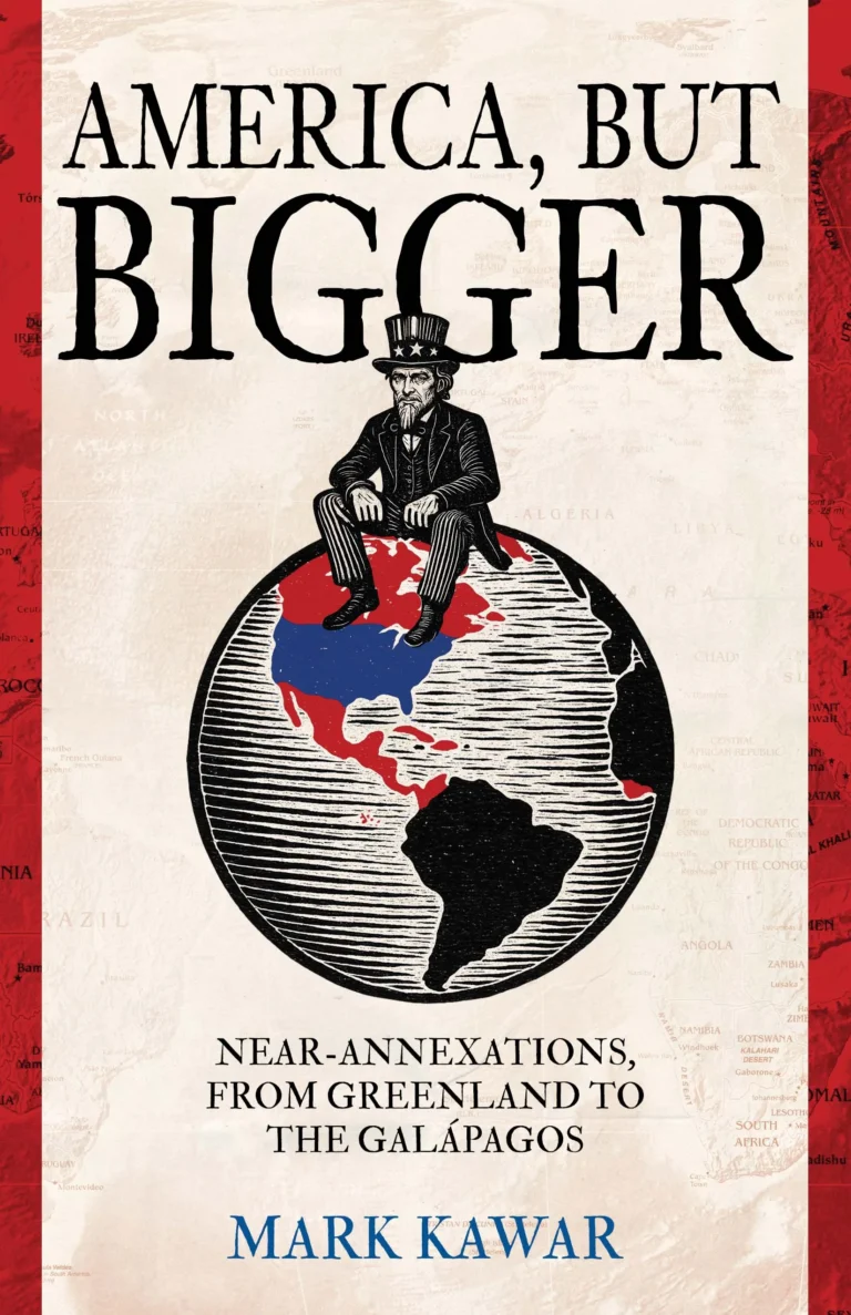 The cover of America, but Bigger by Mark Kawar