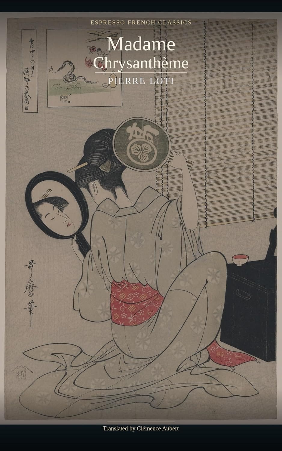 The cover of Pierre Loti's Madame Chrysantheme