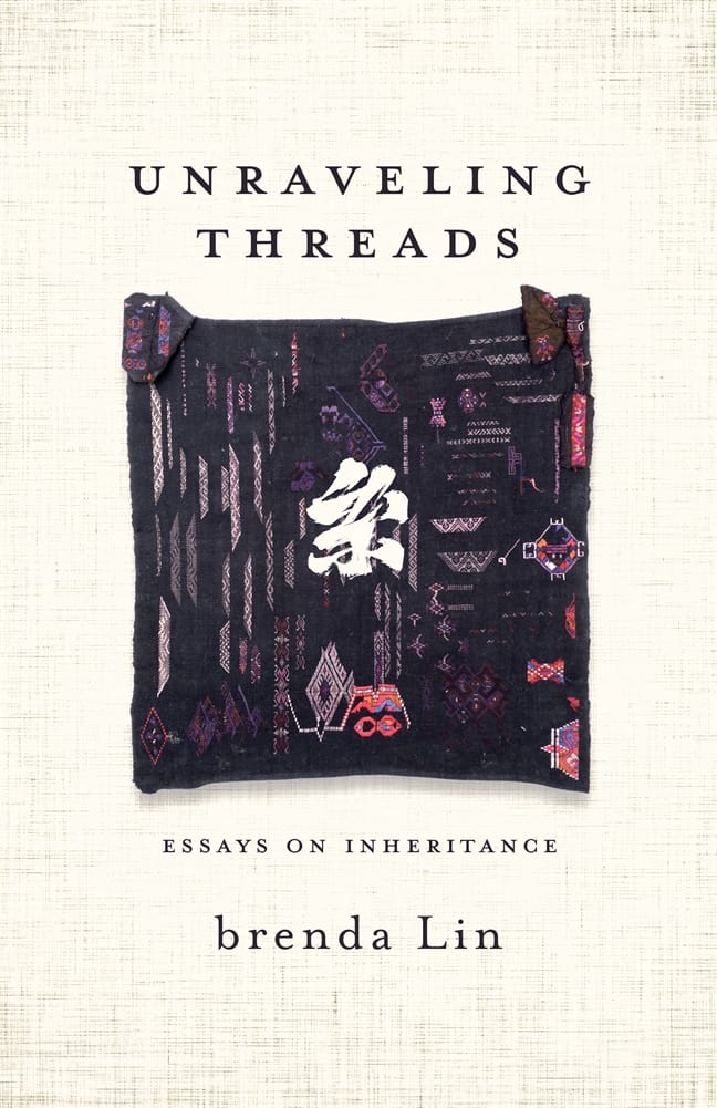 The cover of "Unraveling Threads" by Brenda Lin
