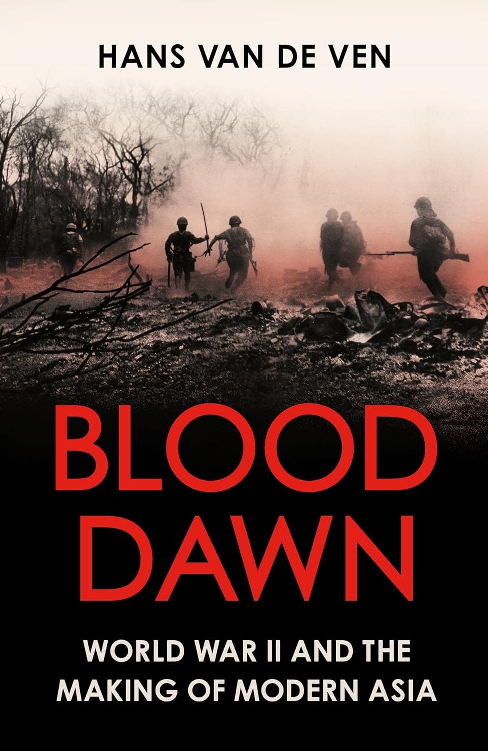 The cover of "Blood Dawn" by Hans van de Den