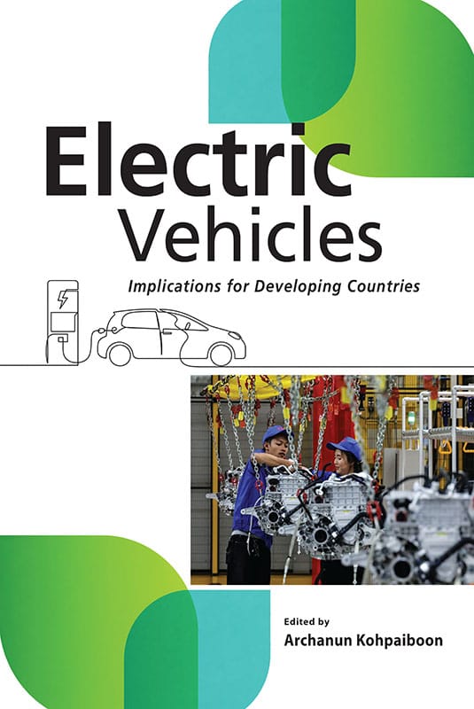 The cover of "Electric Vehicles" edited by Archanun Kohpaiboon