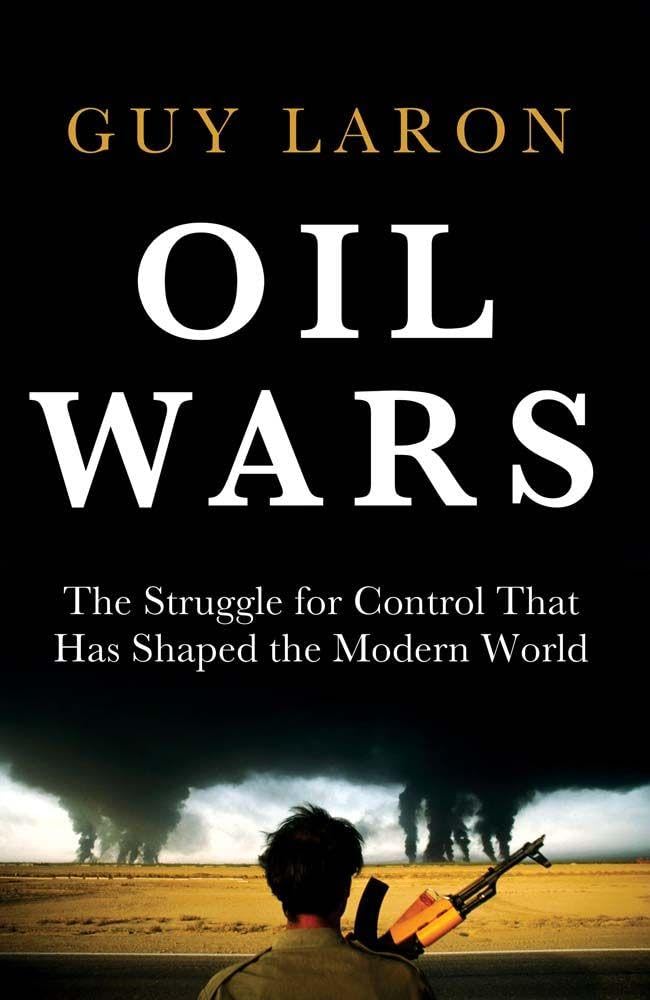 The cover of "Oil Wars" by Guy Laron