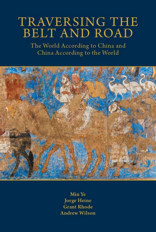 The cover of "Traversing the Belt and Road"